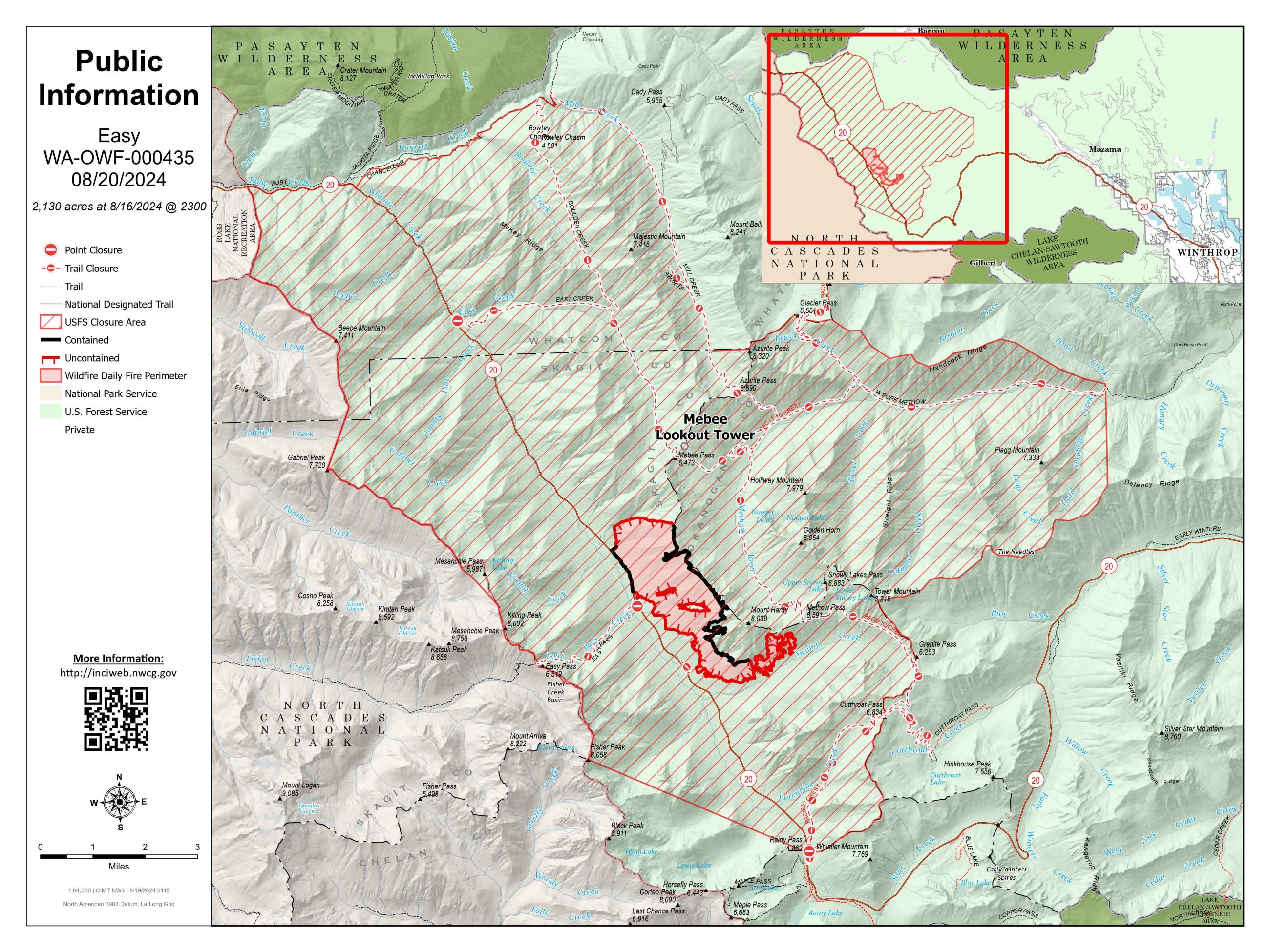 A depiction of the Easy Fire map.