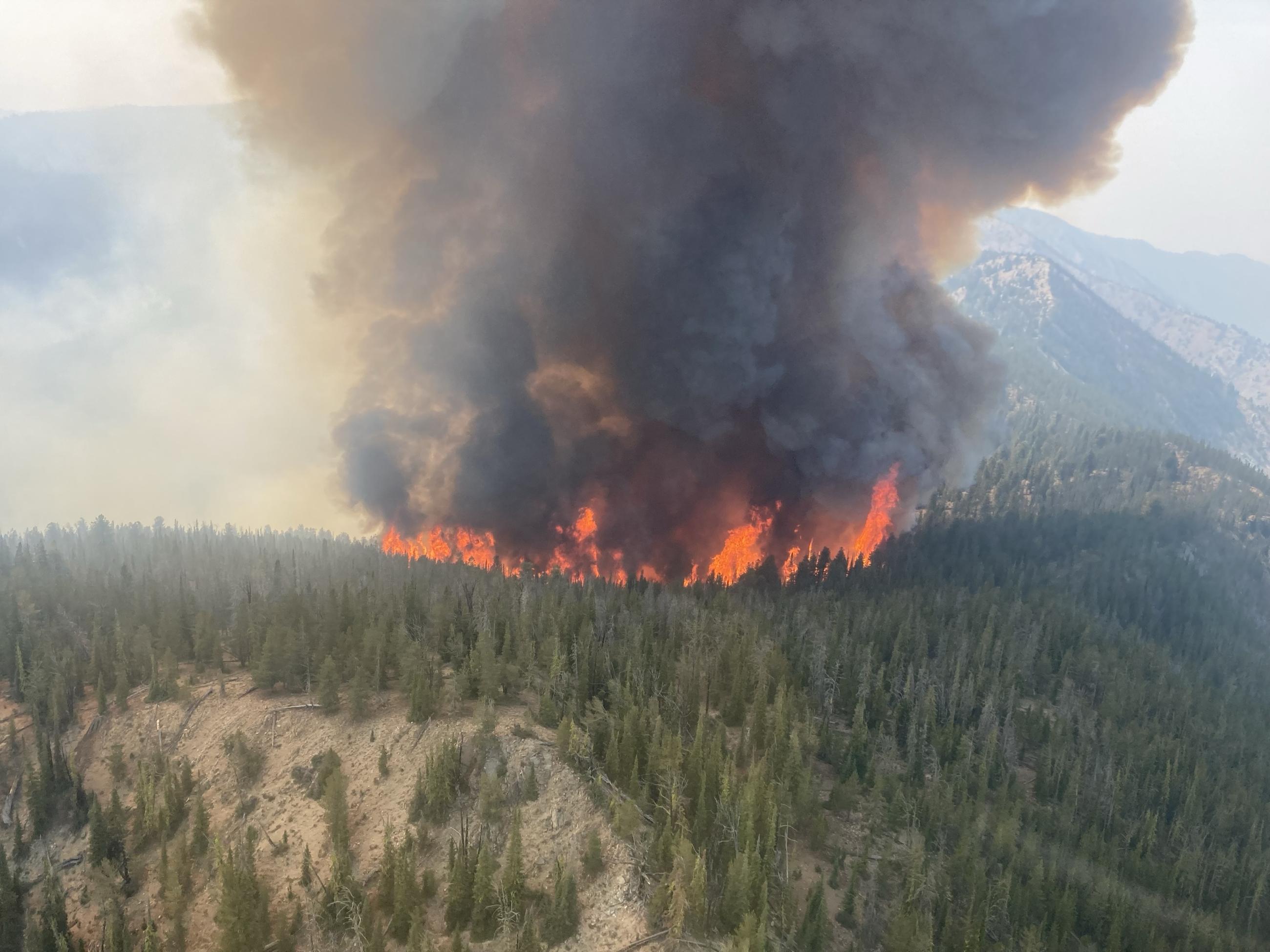 IDSCF Black Eagle Fire August 31