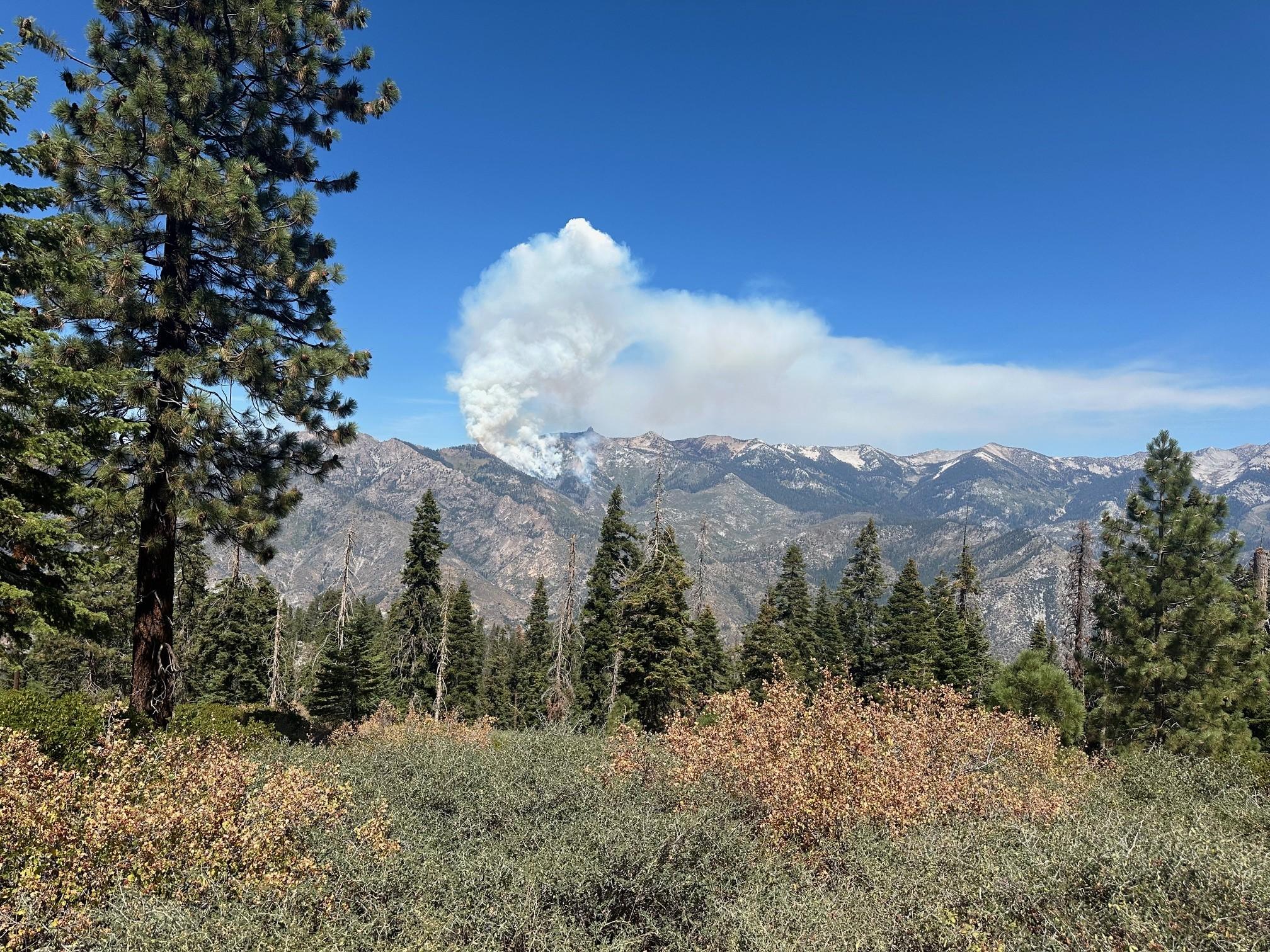 Happy Fire from Lightning Creek 09 09 2024