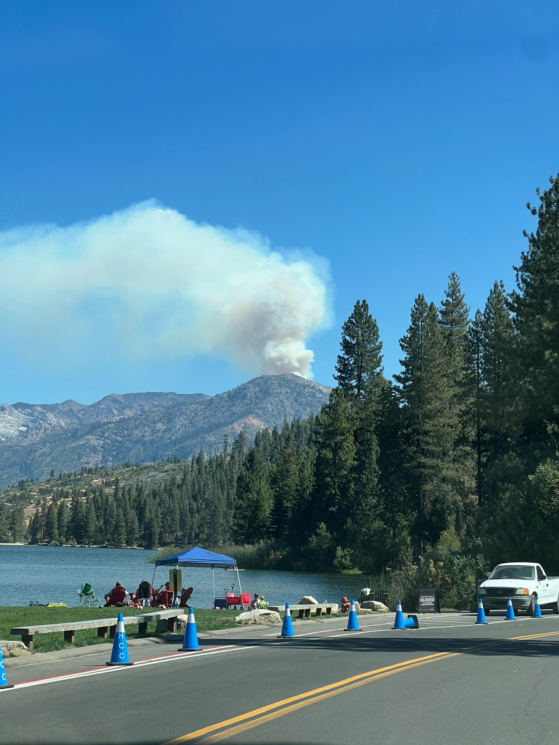 Happy Fire from Hume Lake