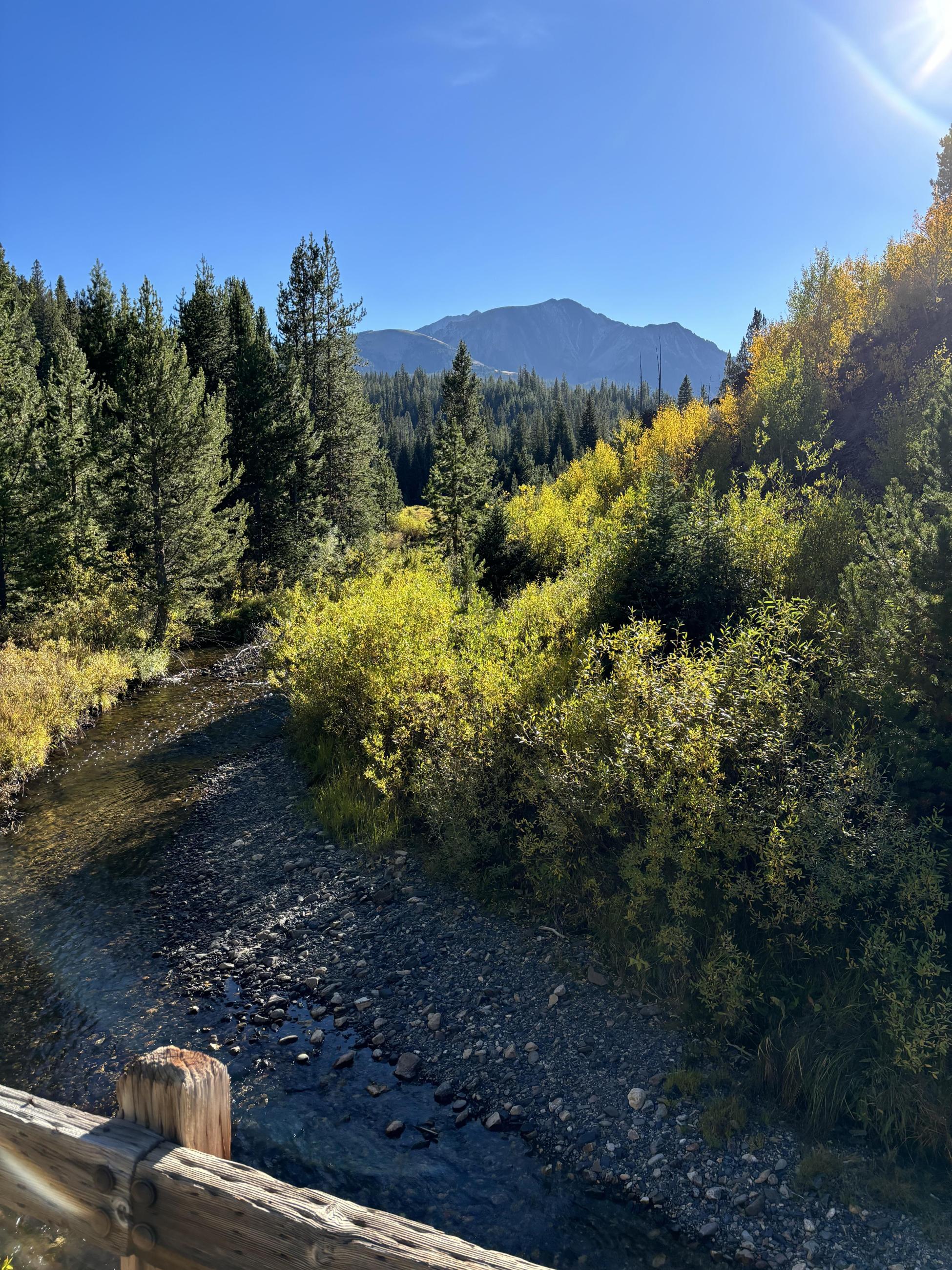 Big Boulder Creek, September 23