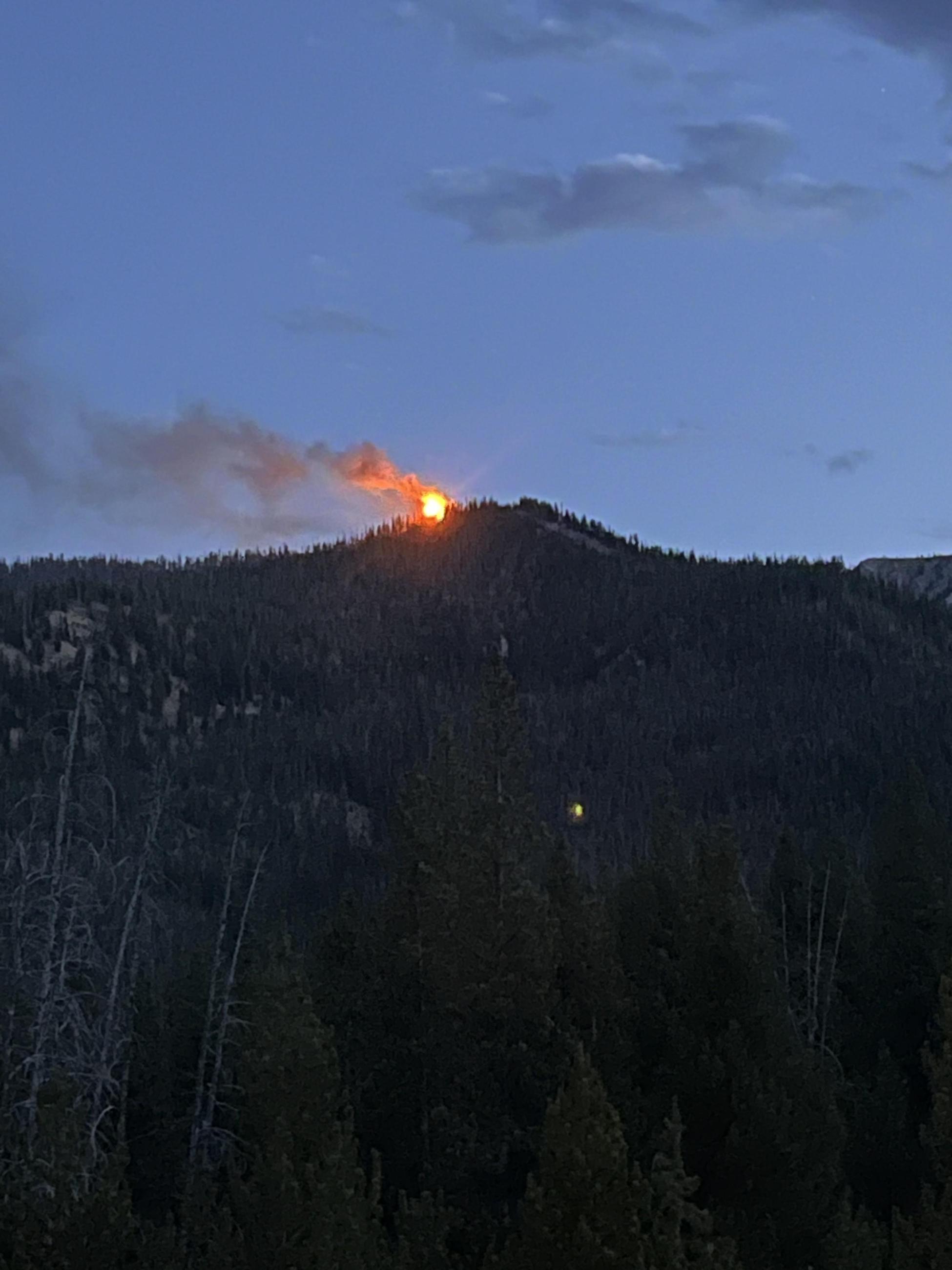 Sunset over Copper Mountain