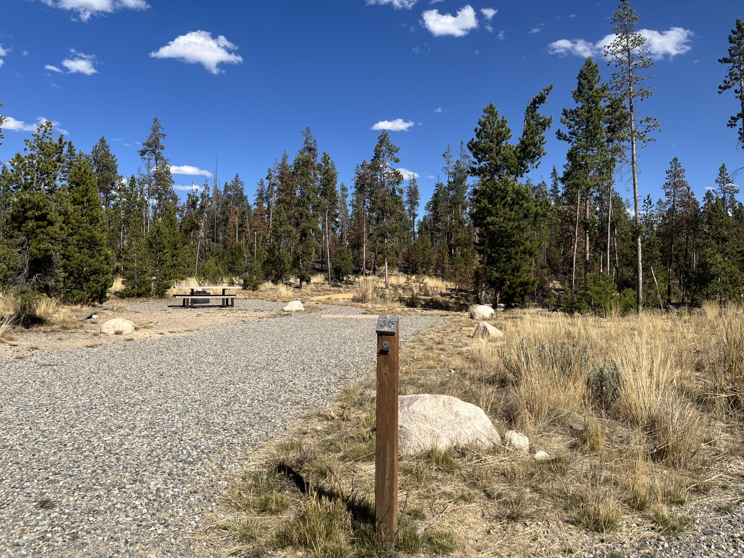 Campsite at Stanley Lake