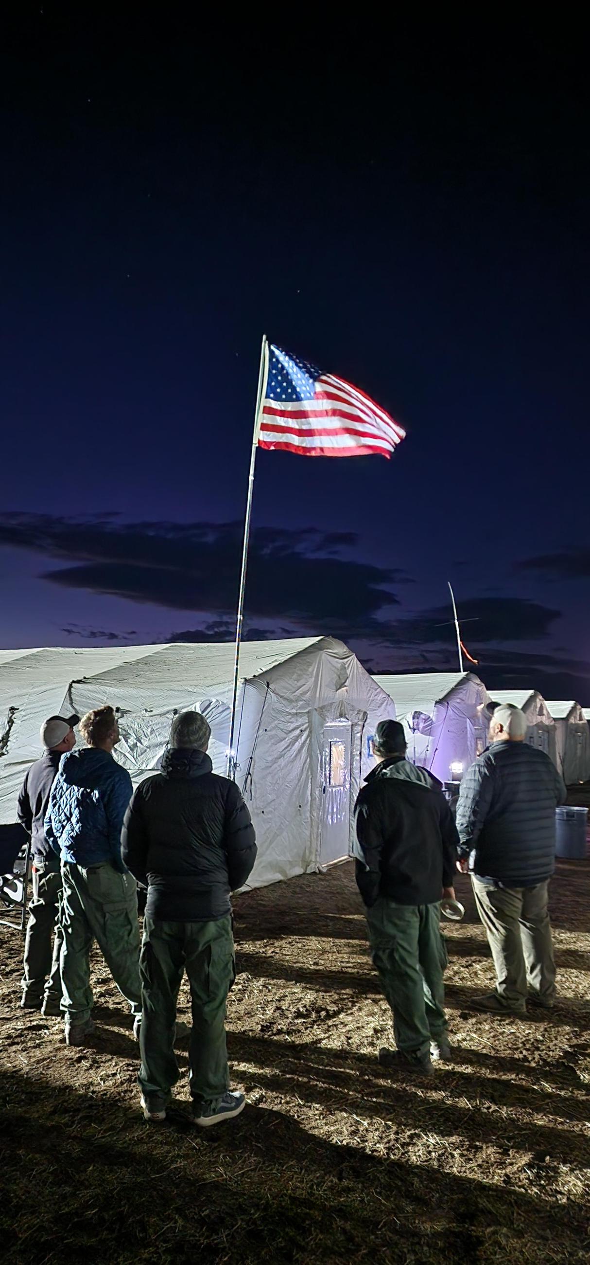 Buck Creek Fire Morning Briefing on 9/11.