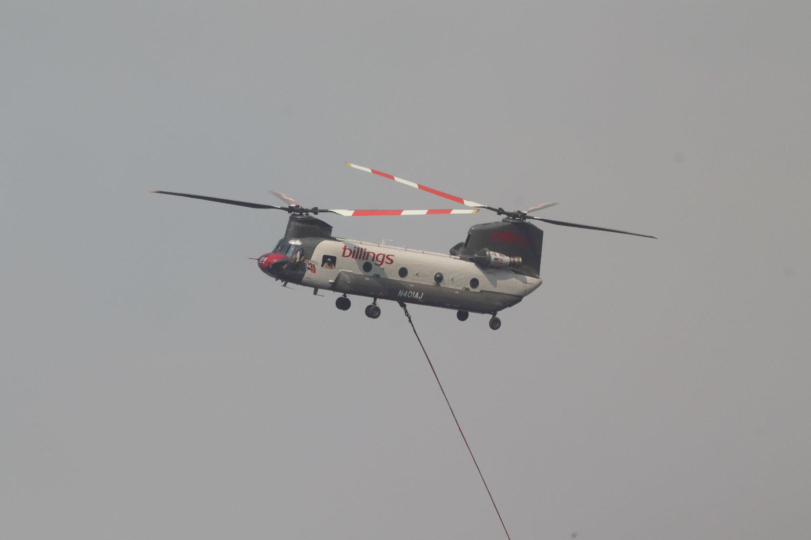 Chinook Type 1 Helicopter Close Up