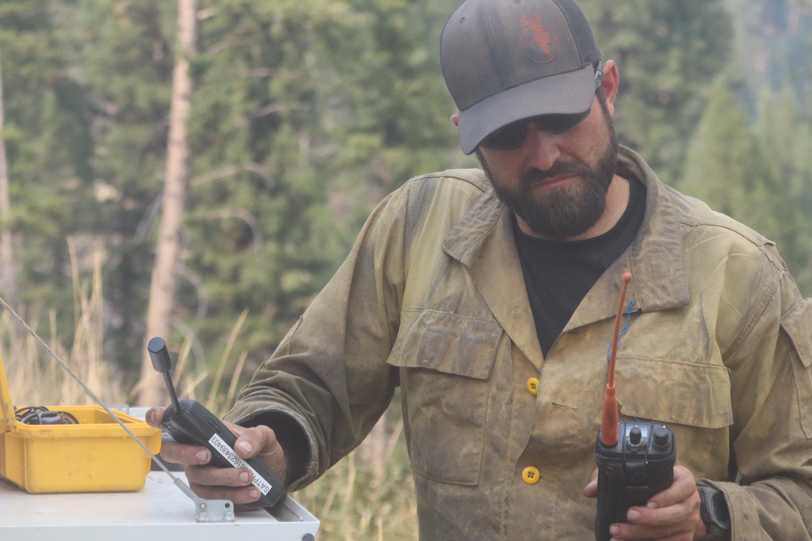 Field Operations Chief Looks at Devices