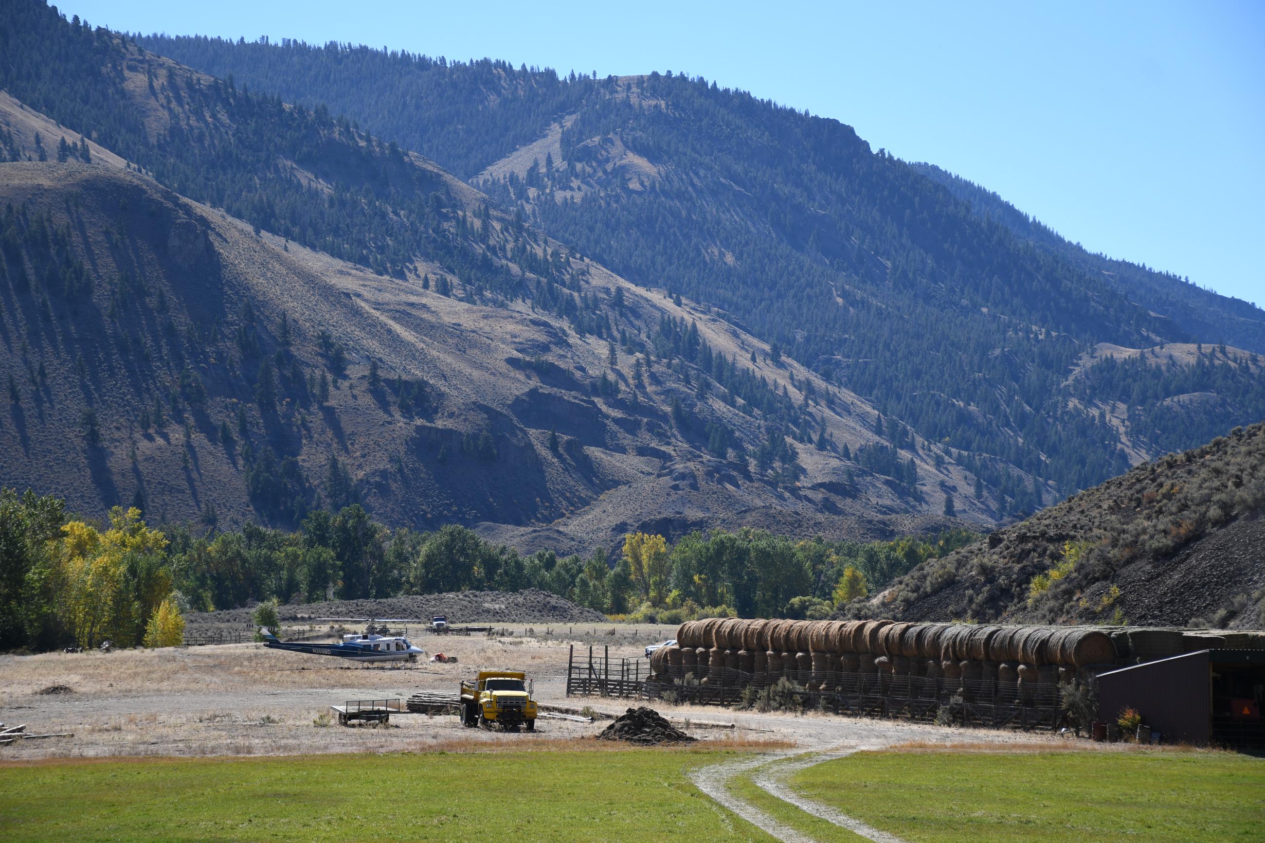 Helispot in the East Fork Valley, September 28, 2024