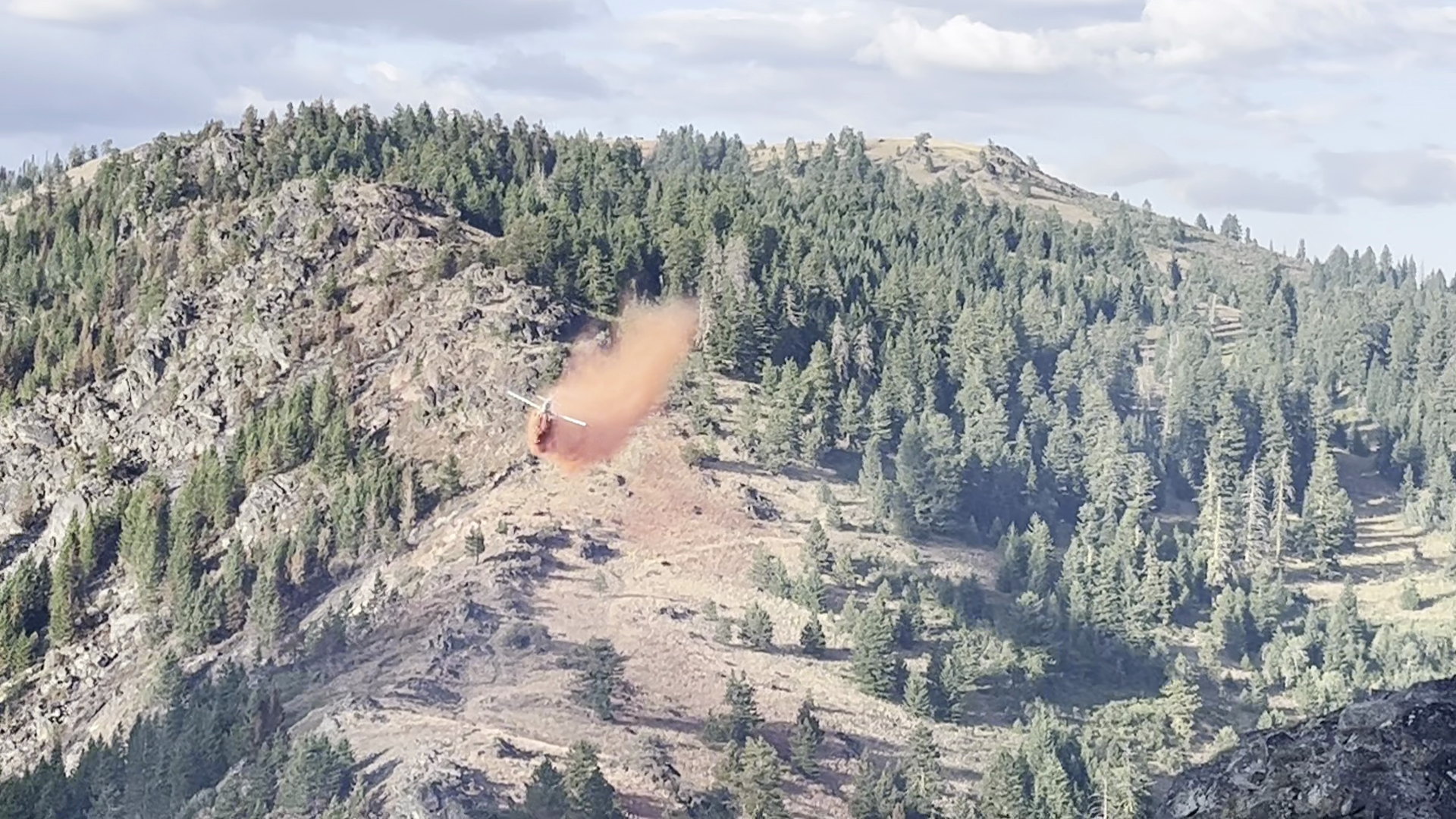 SEAT Retardant Drop on Limepoint