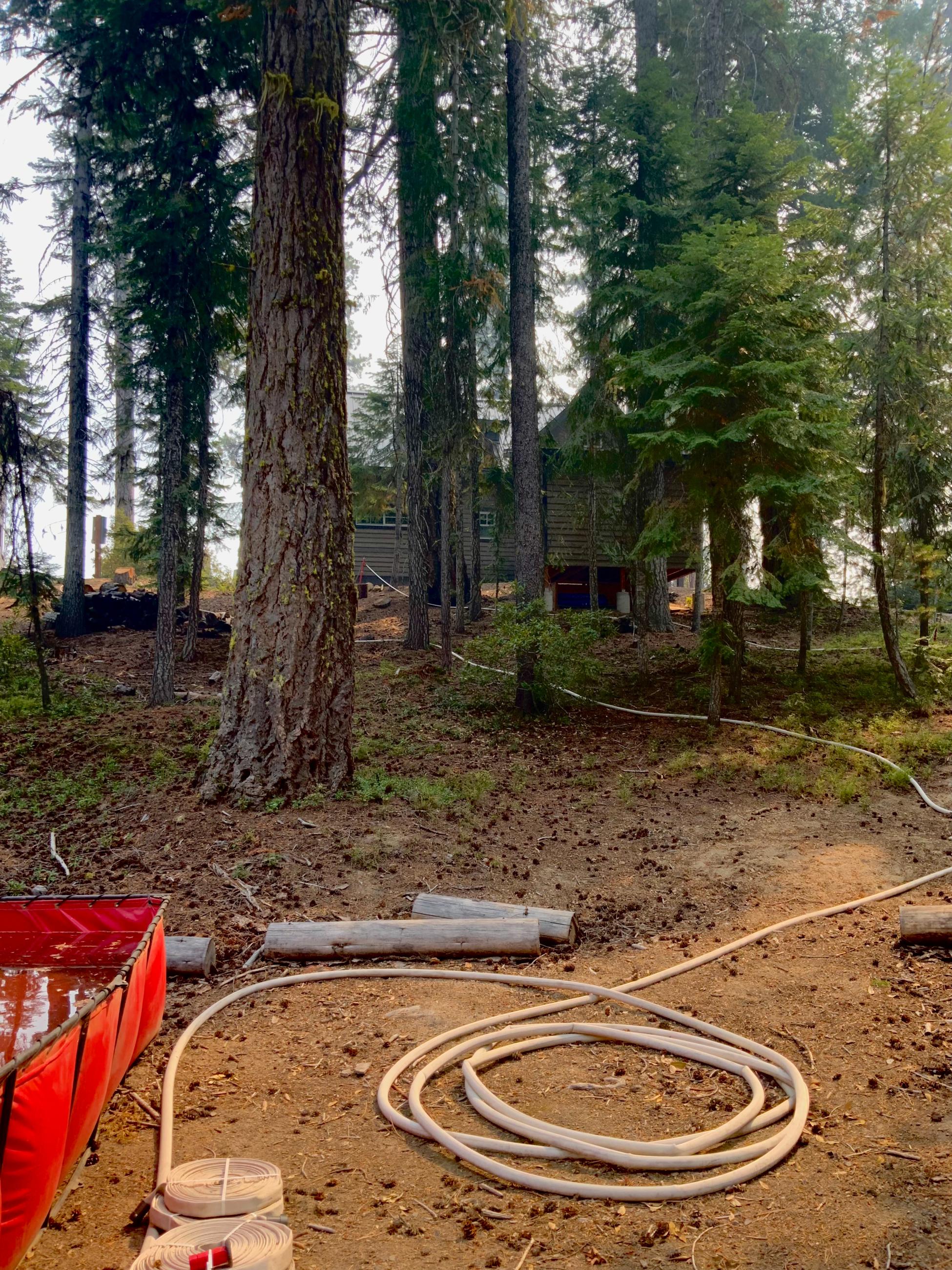 Red Fire Structure Protection Sept 9th 2024 // PIO Andy Lyon