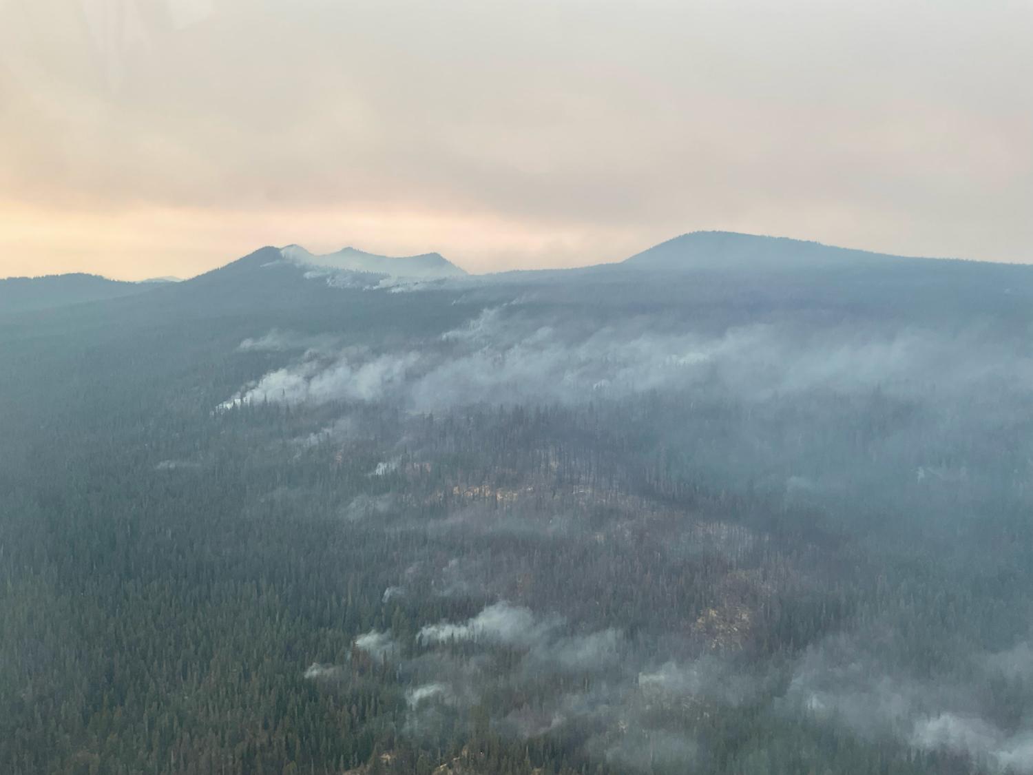 Aerial view of the Red Fire Sept 9th 2024