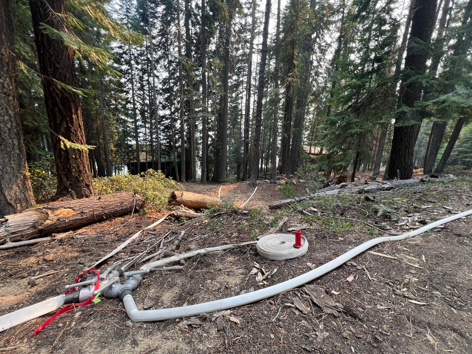 Hose Lay on the Red Fire by PIO Andy Lyon