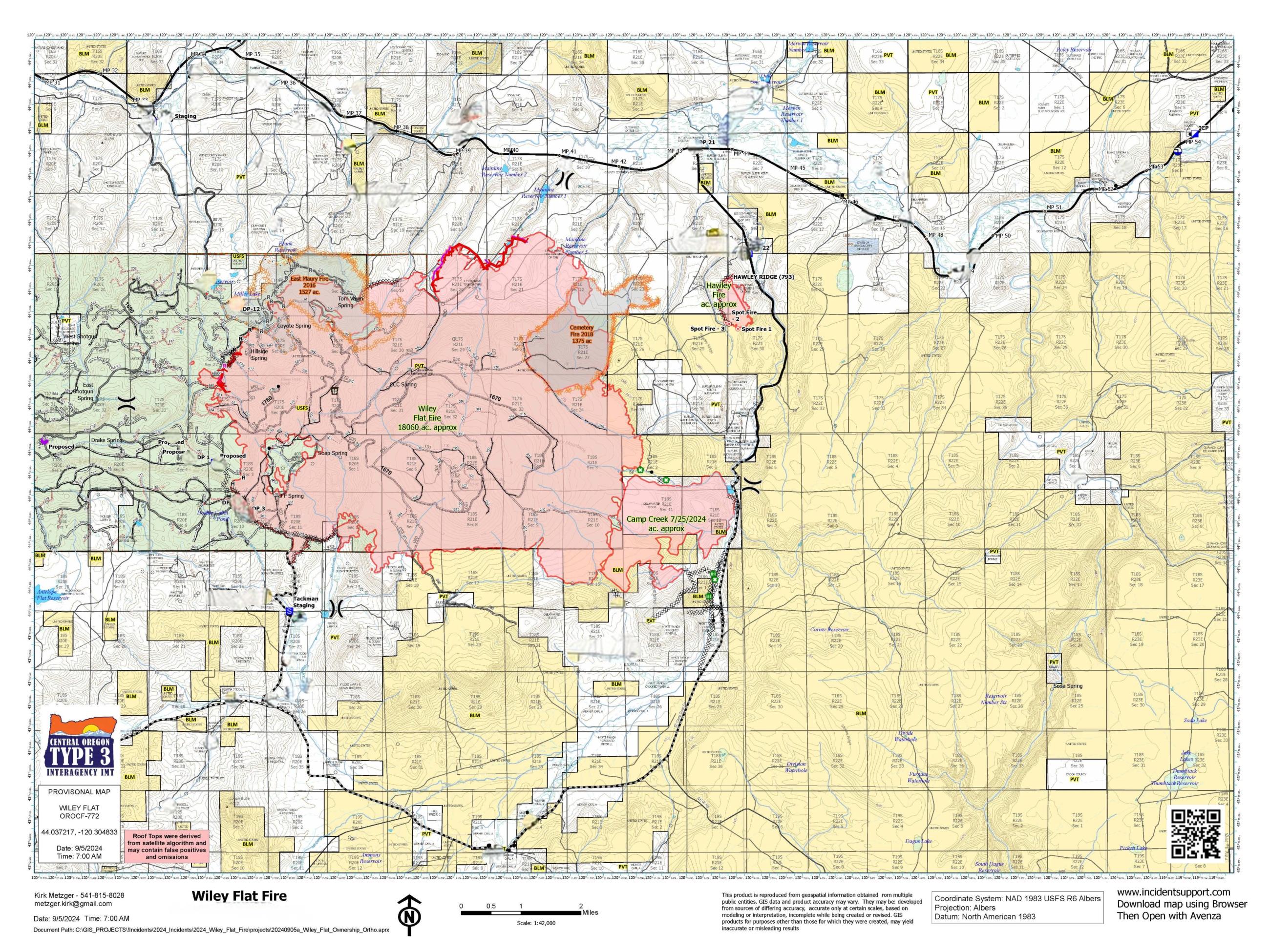 Wiley Flat PIO Map 9.5.2024