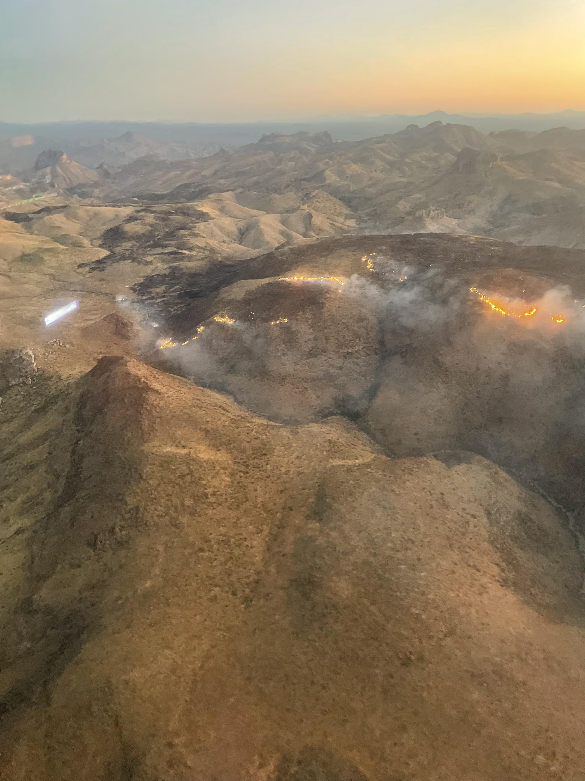 Ariel view of the Wood Fire_September 4, 2024