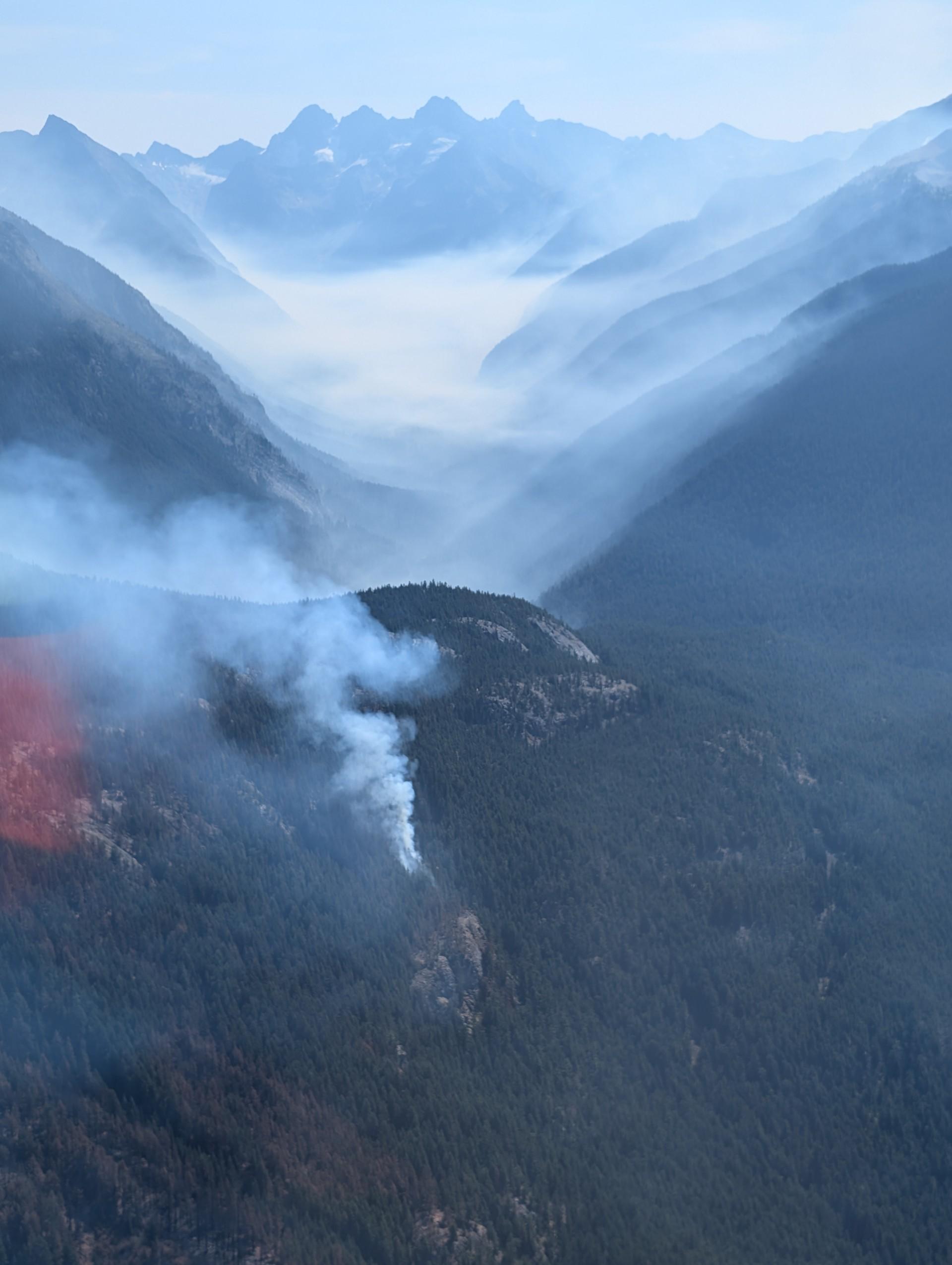 Inversion near Ruby Fire