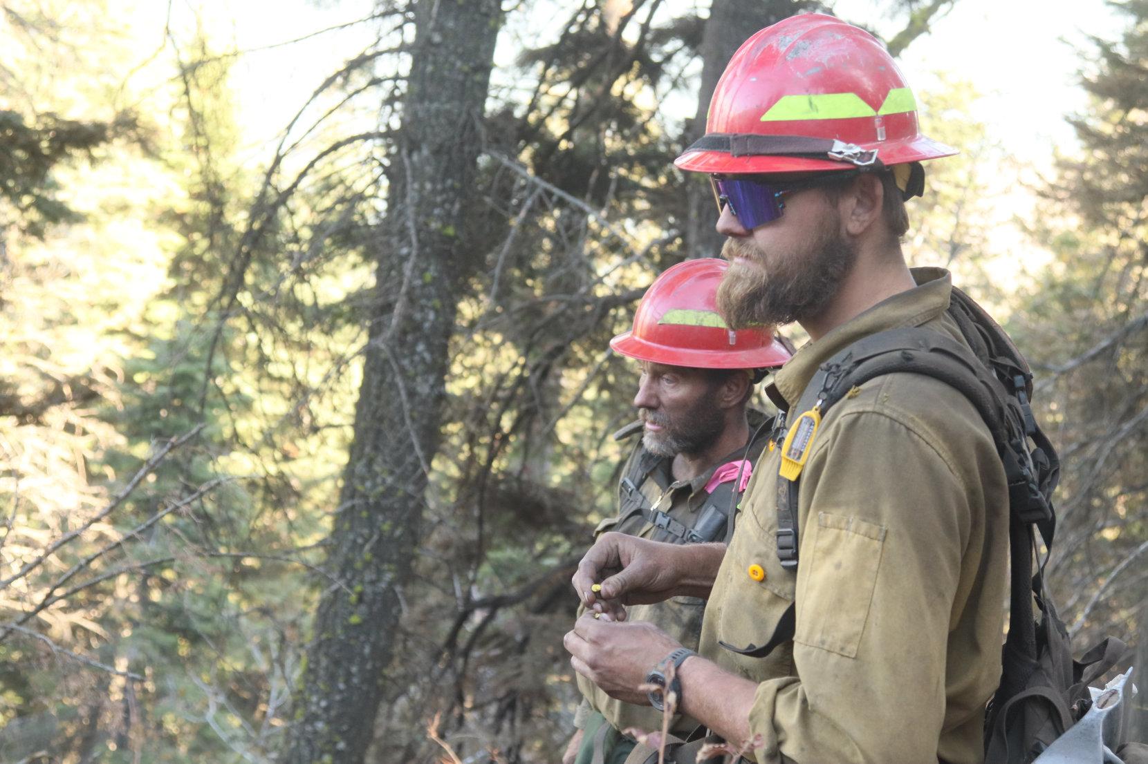 Firefighters on Fireline