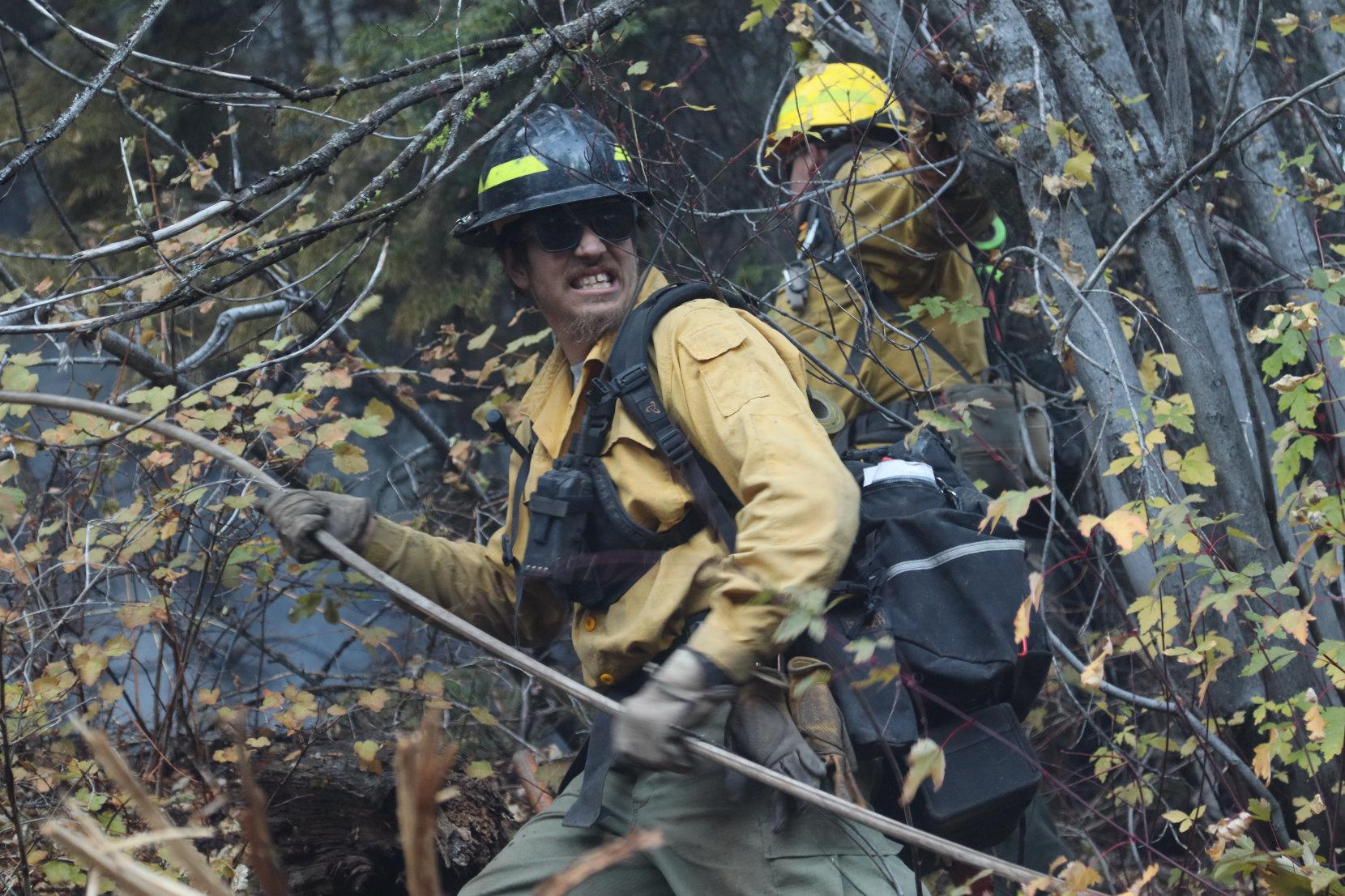 Firefighter with Hose