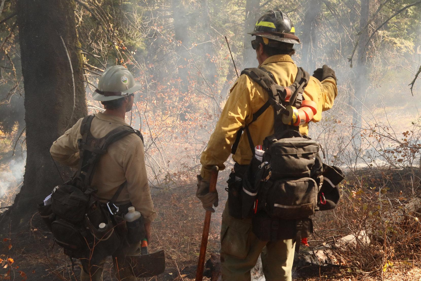 Firefighters Talk Tactics