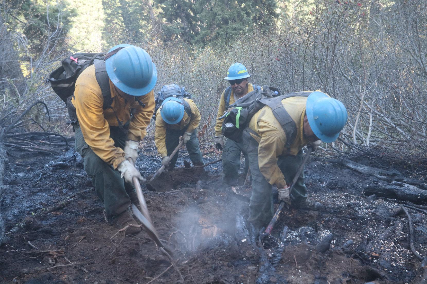 Blue Mountain Crewmembers Dig Up Hot Spot on North East Flank 1