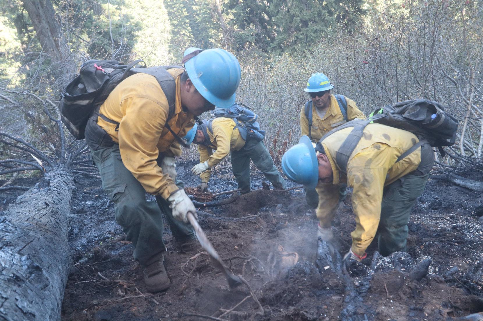 Blue Mountain Crewmembers Dig Up Hot Spot on North East Flank 2