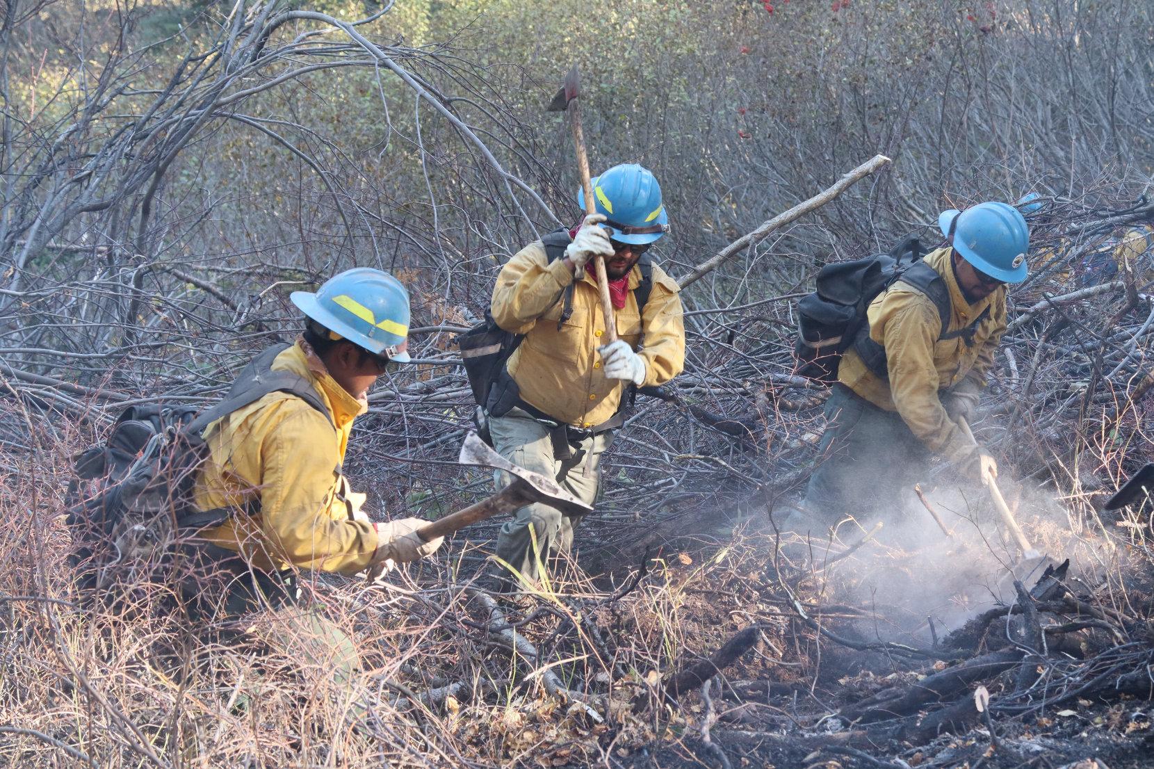 Blue Mountain Crewmembers Dig Up Hot Spot on North East Flank 3