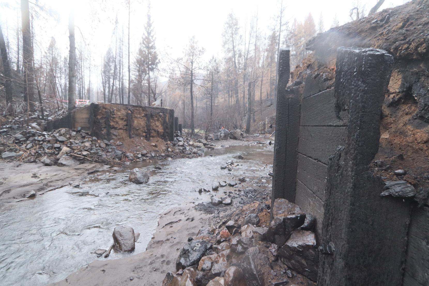 Bridge Burned Adjacent to 835 Road (2)