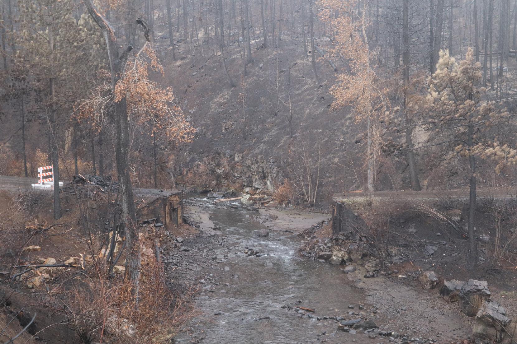 Bridge Gap Adjacent to 835 Road