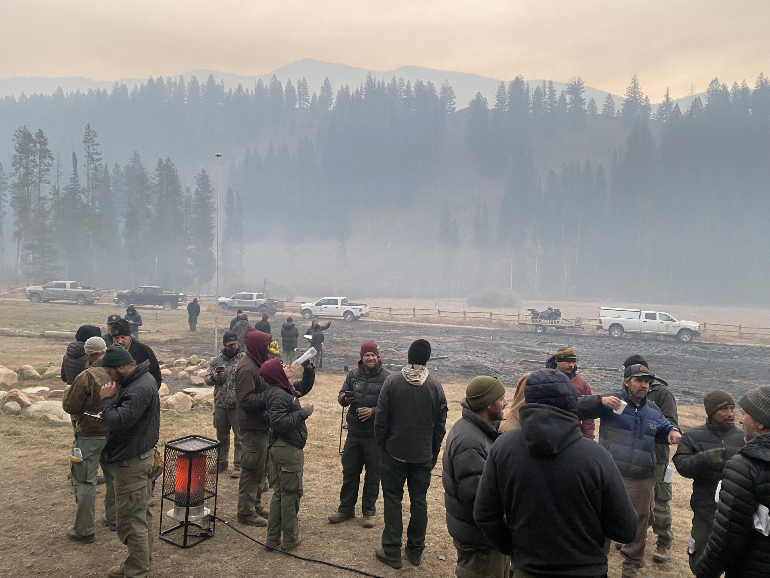 Morning briefing Big Creek