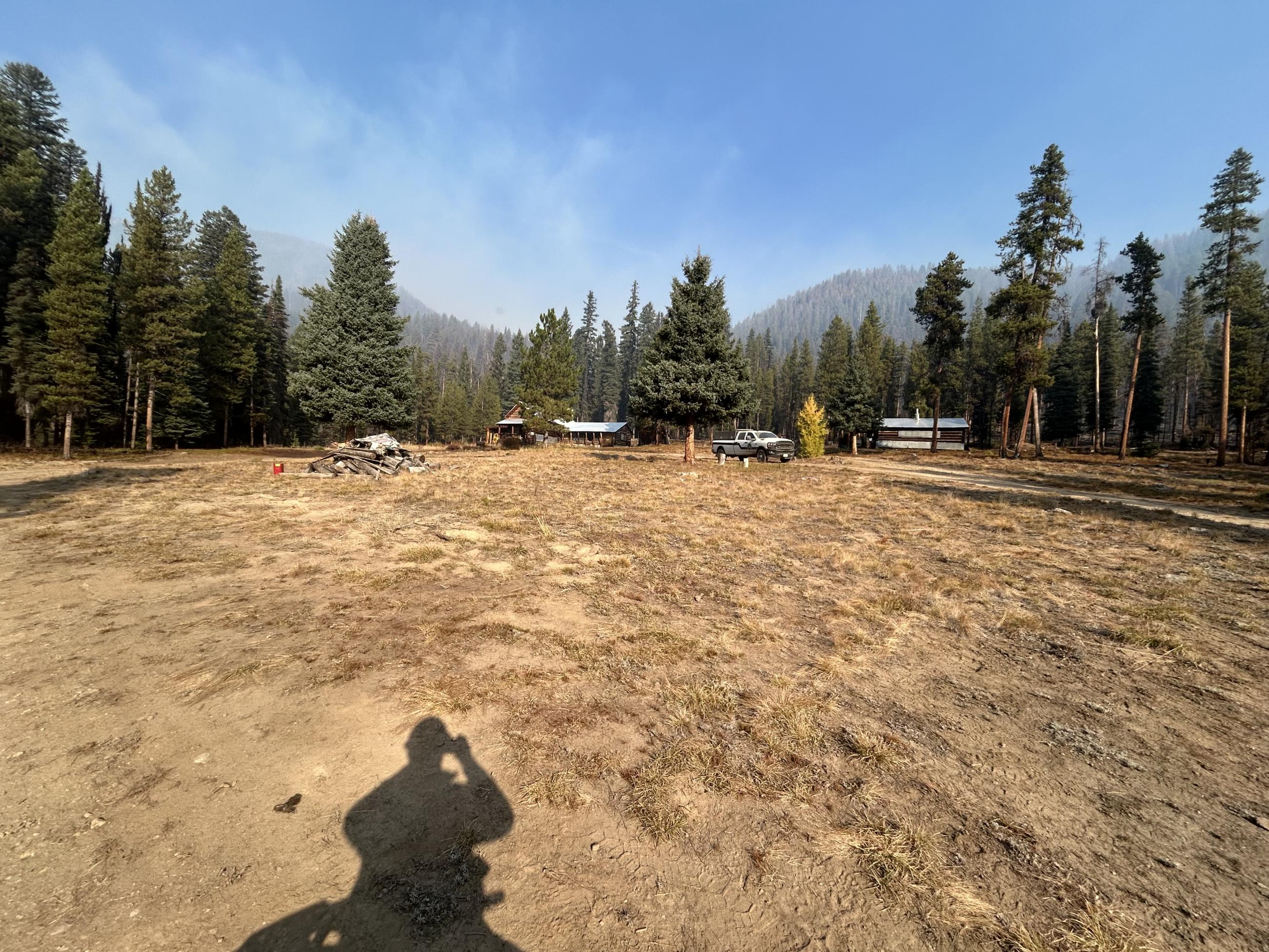 Walker cabin area up Logan Creek, October 11, 2024