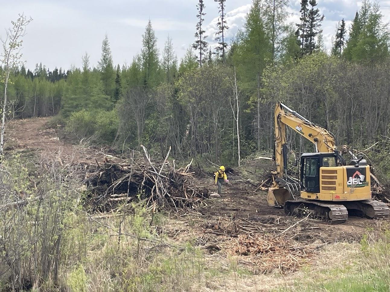 Dozer Line repair and restoration