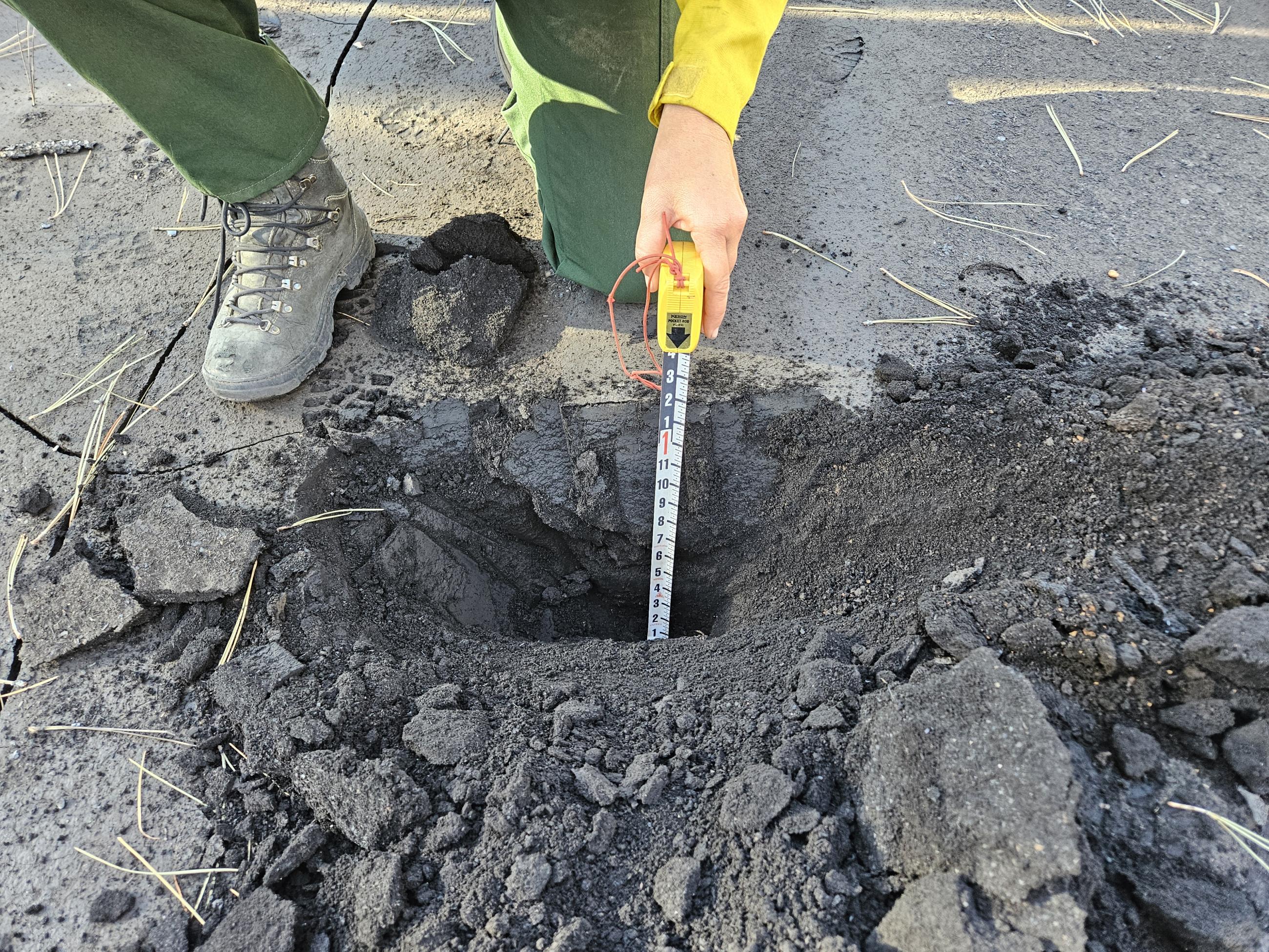 White Sage BAER measure deposited ash (KNF-NKRD) - 01 A...