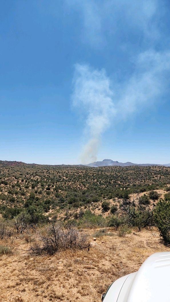 View from north side of fire 061926