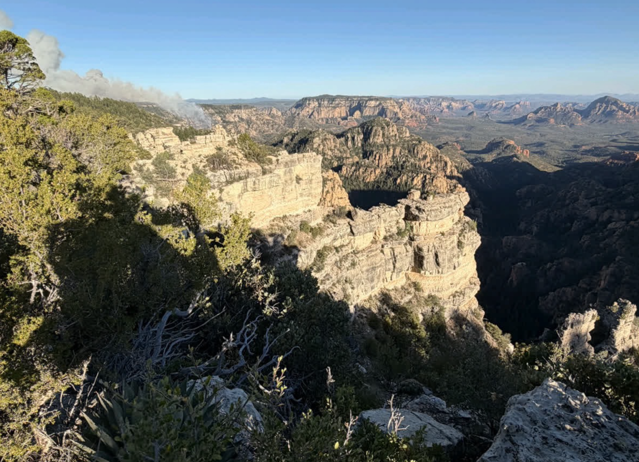 Steep Terrain Challenges Firefighters