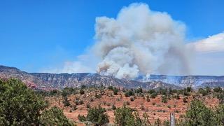 Increased Fire Behavior Lead to Large Smoke Columns June 26, 2026
