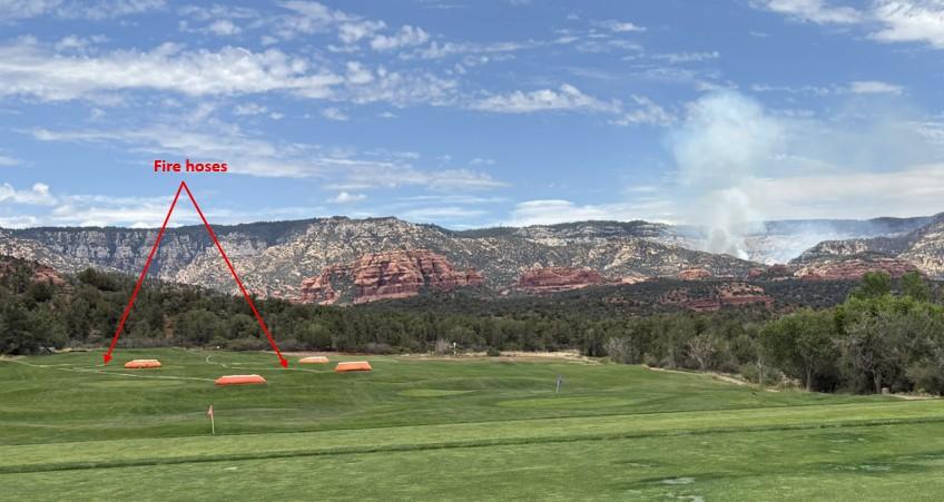 7 Canyons Water Dip site with Hose lays