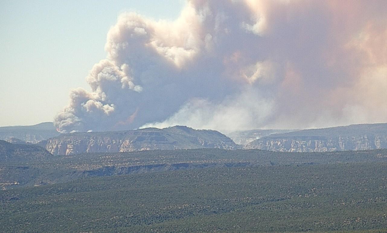 Afternoon Smoke taken from Apache Maid Lookout