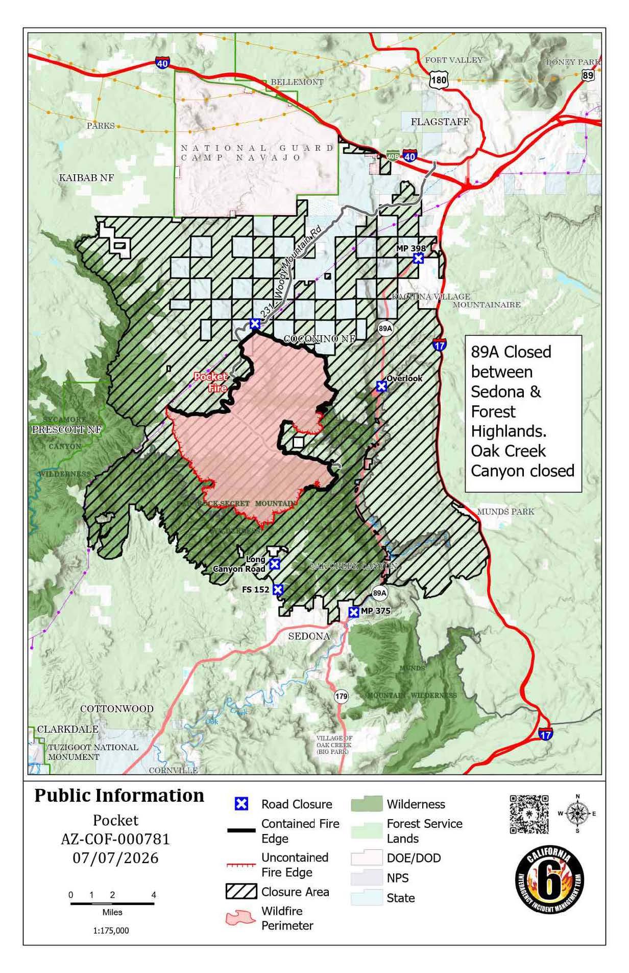 Pocket Fire Daily Map 07-07-2026