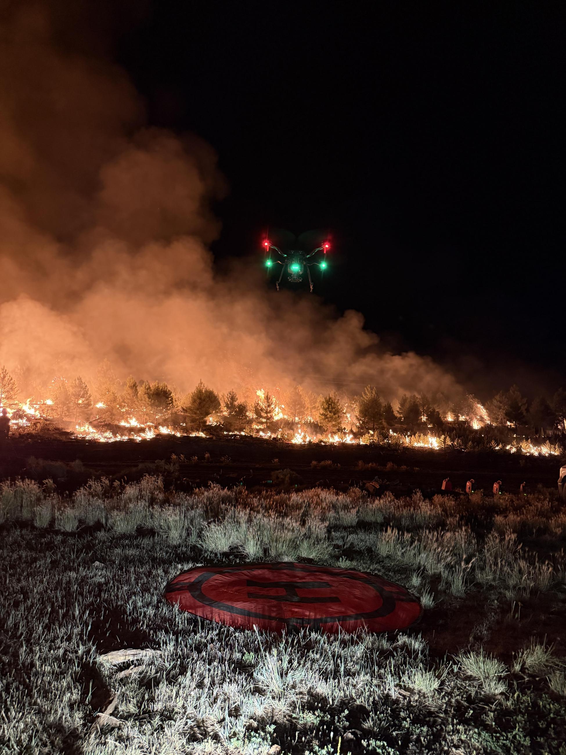 Drone Night Flight