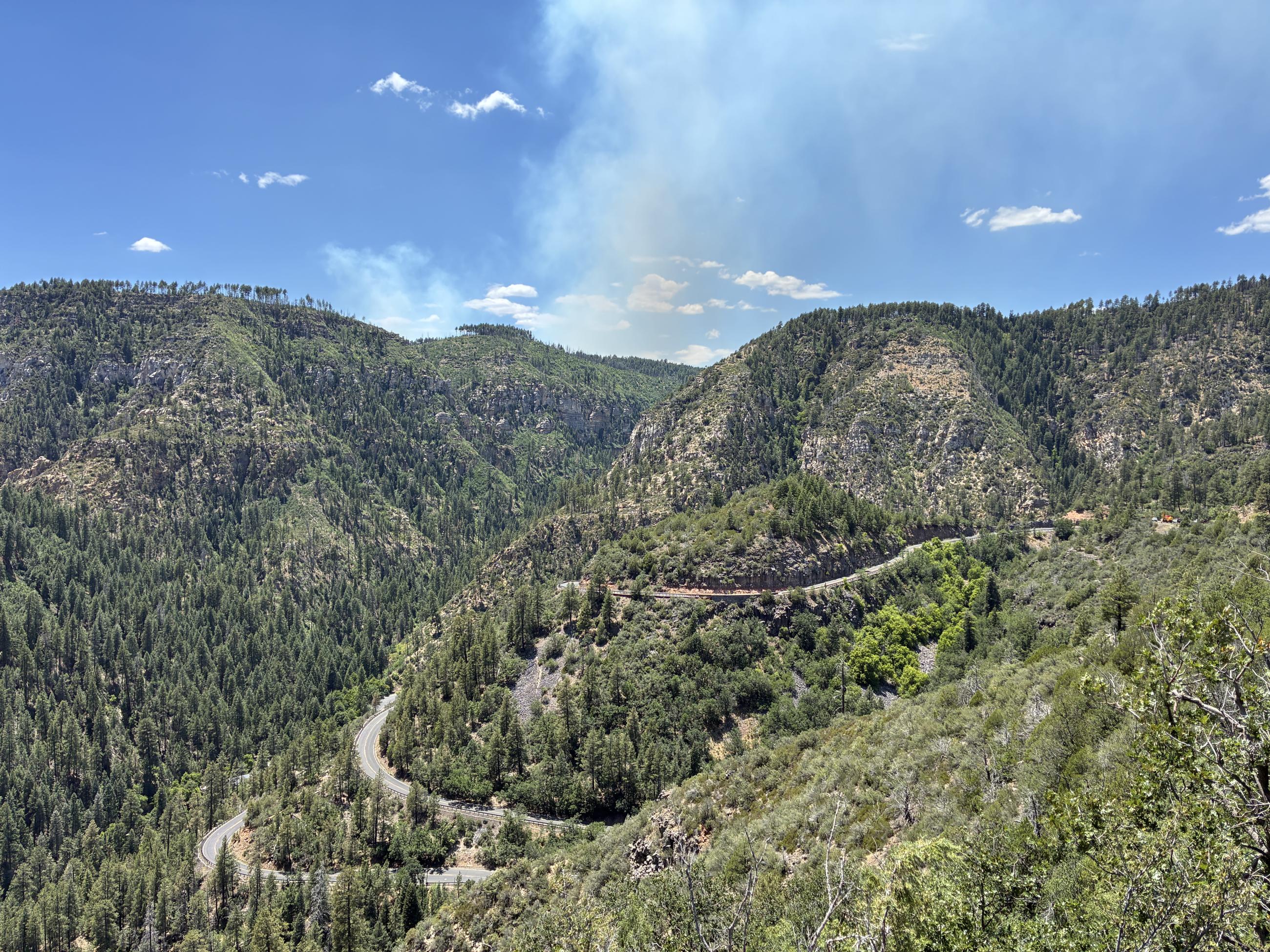 Smoke Over Highway 89A